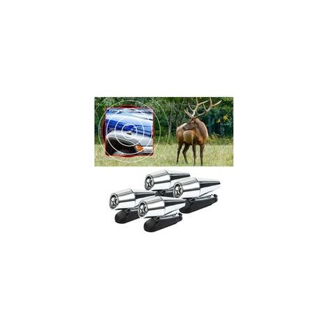 Lntyq 4er-Pack Ultraschall-Hirschpfeifen, Warngerät zur Abwehr von Wildtieren, akustisches Warngerät zur Vermeidung von Zusammenstößen mit Hirschen, Schutz (1/5)