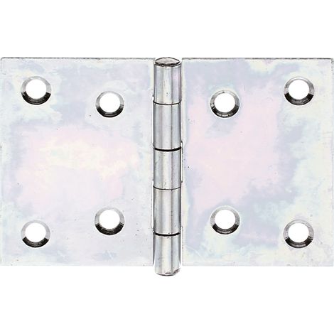 Scharnier 60x90mm Stahl roh galv. gelb verz. Ausführung: breit GAH (1/6)