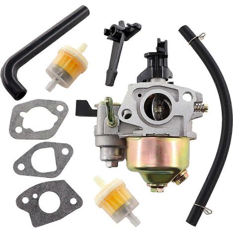 Carburateur pour nettoyeur haute pression Simpson MS60850 3000 PSI 2,4 GPM avec pot d'échappement et filtre à carburant GX160 (1/5)