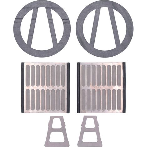 Ersatzteilset 2xSieb 0,10+Dichtung für JRSF DN 65 - 80 + HW