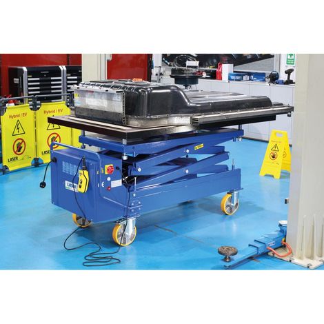 Table elevatrice electrohydraulique mobile - 1,4 tonnes