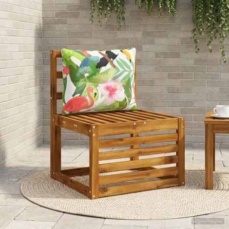 vidaXL Coussin de dos PUTTEN 100 % polyester Multicolore (1/4)