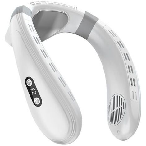 Climatiseur tour de cou, ventilateur de cou de refroidissement complet, rechargeable et portable, ventilateur de cou (1/5)