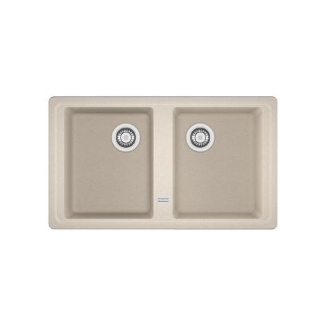 Franke Boston BFG 620. Colore del prodotto: Beige, Numero di vasche per lavello: 2 ciotole, Dimensioni prima vasca (LxL): 337 x 420 mm. Larghezza: 860 mm, Profondità: 500 mm, Larghez... - 114.0276.138 (1/2)