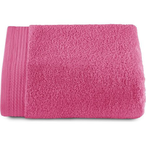 Grandes Serviettes de Bain - Serviettes de Bain - 1 Grande Serviette de Douche - 100 x 150 cm - 100% Coton - 600 grammes - Fraise (1/5)
