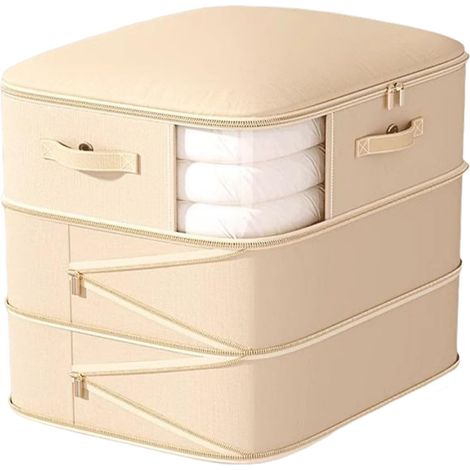 Sacs de rangement compressibles, sacs sous vide pour vêtements et literie, résistants à l'humidité et réutilisables, 52 x 46 x 60 cm-AquaForge