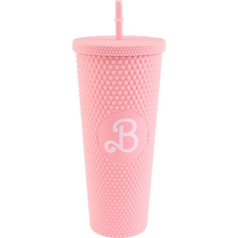 Bouteille en verre Barbie de 710 ml, mug rose Barbie avec paille, rose Kawaii Rosa (1/5)