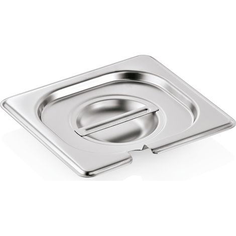 Couvercle cranté GN 90 en Acier Chrome GN 1/6 2 - Was Germany