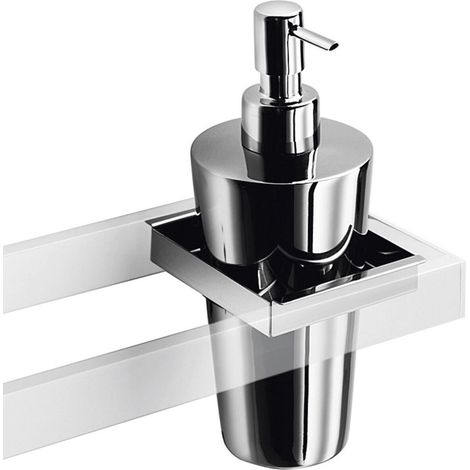 Lineabeta - Dispenser sapone Skuara in acciaio lucido 300 ml
