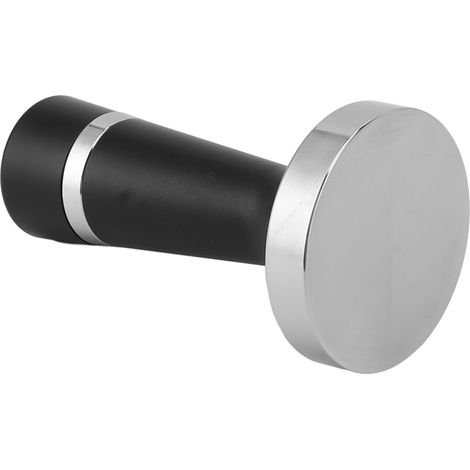 Ensemble de tasseur et agitateur à café 2 en 1, base plate, poignée ergonomique, acier inoxydable et alliage d'aluminium, tasseur et distributeur de café 51 mm/2 pouces (1/5)