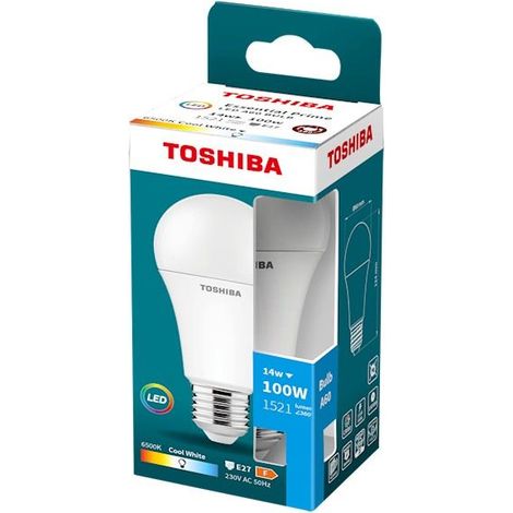 Lampada Toshiba a60 LED 14W 6500K (1/2)