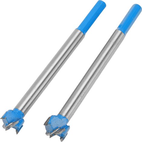 2 pièces fraise à trou allongé à queue hexagonale, foret défonceuse pour bois, outil de menuiserie 16 mm 18 mm (1/5)