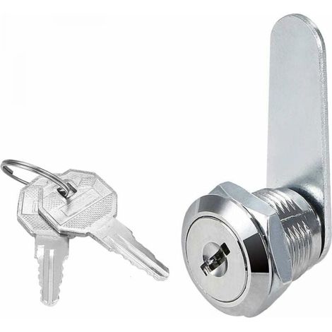 Mailbox Security Lock with 2 Keys, Filing Cabinet Lock, Mailbox Lock, Round Milk Box Lock YMYNY (1/4)