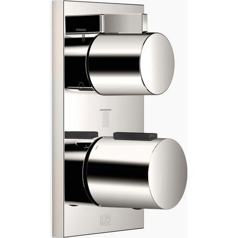 Thermostat encastré Dornbracht avec régulation de débit à trois