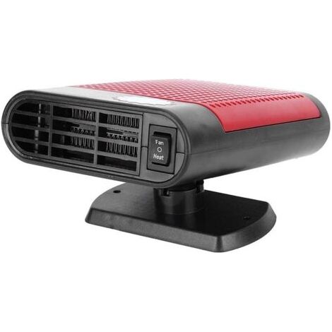 Schwarz + roter Autoheizer, 12V 150W Universal-Autoheizer, tragbarer Heizer, Windschutzscheibenheizung, Enteisung, Defroster (1/5)