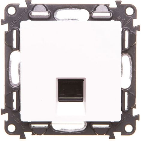 Valena life Computerbuchse 1xRJ45 Kat. 5e UTP weiß 753140