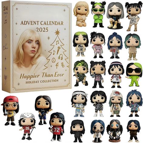 Adventskalender mit 24 Teilen – Countdown-Kalender – Weihnachtsdekoration – Geschenkidee für Zuhause (1/5)