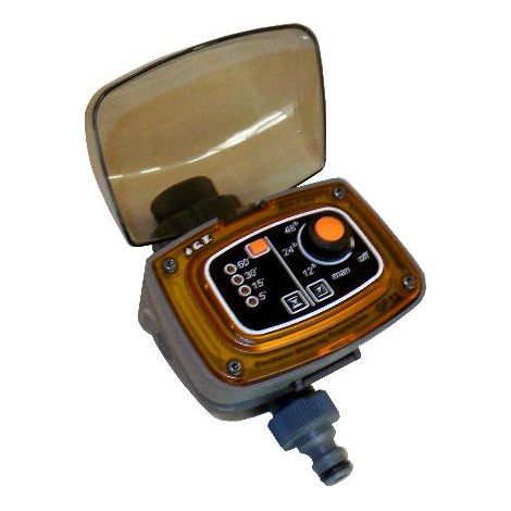 Programador de riego eléctrico GF-12 con 12 programas