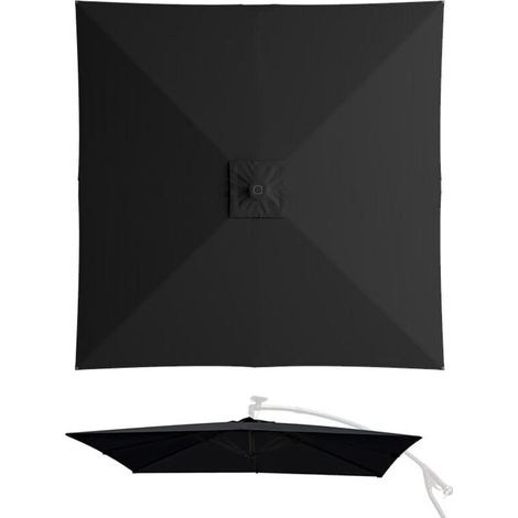 Housse de parasol 4 baleines 22m - Protection UV, imperméable - Convient aux meubles d'extérieur, toile de parasol uniquement (1/4)