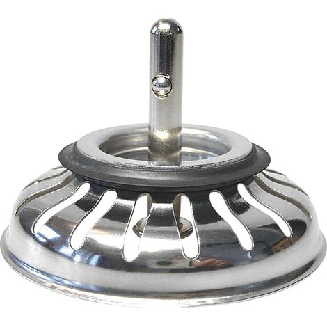 BLANCO 125590 Siebkorb 3,5“ Abflussstopfen aus Edelstahl - Waschbeckensieb
