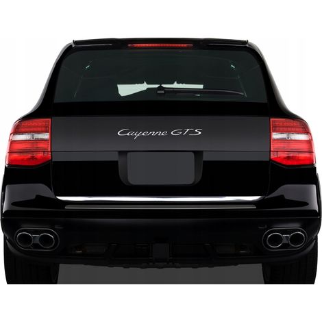 Porsche Cayenne I - Tira cromada para el portón trasero