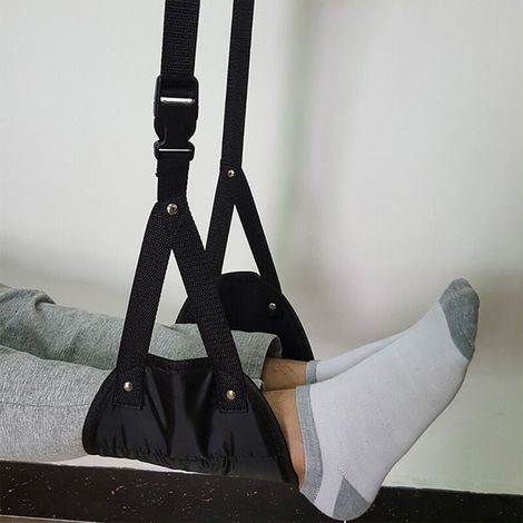 Hamac repose-pieds avec sac de rangement (1/4)
