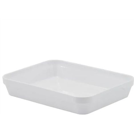 REVOL Plat rectangulaire 28 x 21 cm Blanc - Londres