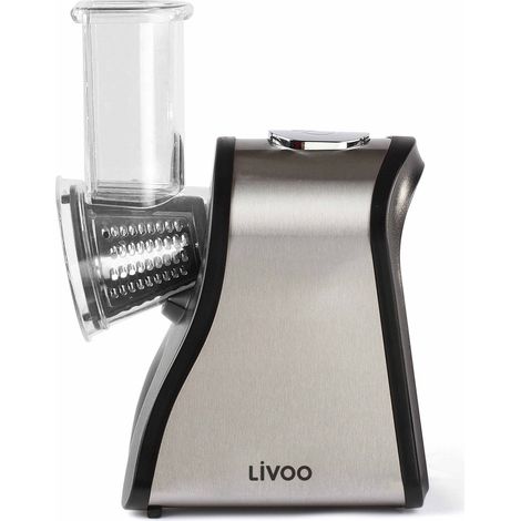 Grattugia elettrica multifunzionale da 200 W, nera - DOP192 - Livoo
