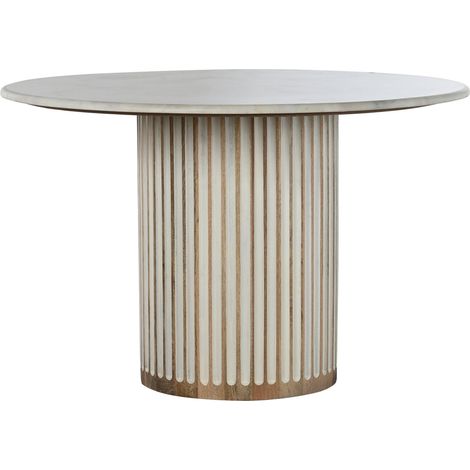Mesa Redonda Comedor Mango Marmol 120X120X76 (1/5)