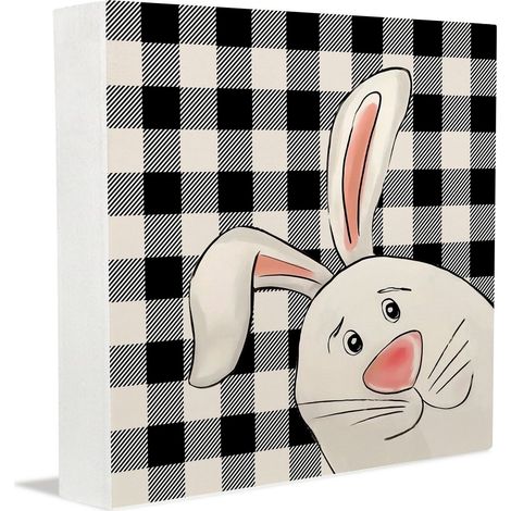 Décoration murale, décorations de Pâques pour le bureau, panneau en bois personnalisé avec cadre photo, cadeau pour les fêtes et les anniversaires, destiné aux futures mamans. (1/5)