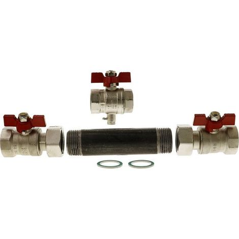 Kit de montage pour compteur de chaleur 1" x 130 mm