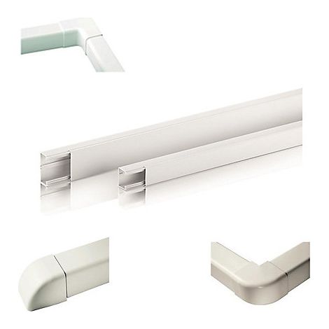 Angle plat AXIS 60x90 9010 AX AP9060 blc/PVC (6131327)