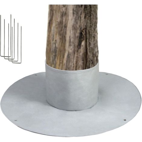 Winter protection for tree roots – for trunk and roots Thick cover with ground stakes and easy installation for garden, farm, orchard, yard, landscaping, maintenance (1/5)