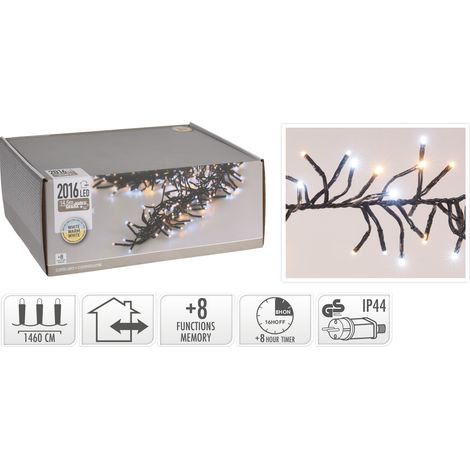 GHIRLANDA 3000 LED, BIANCO CALDO/FREDDO, 21,8MT