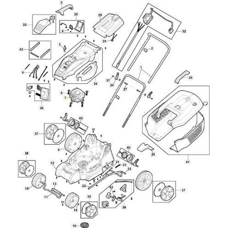 ELEKTROMOTOR E 340 Li 40 ORIGINAL STIGA - 118810982/0