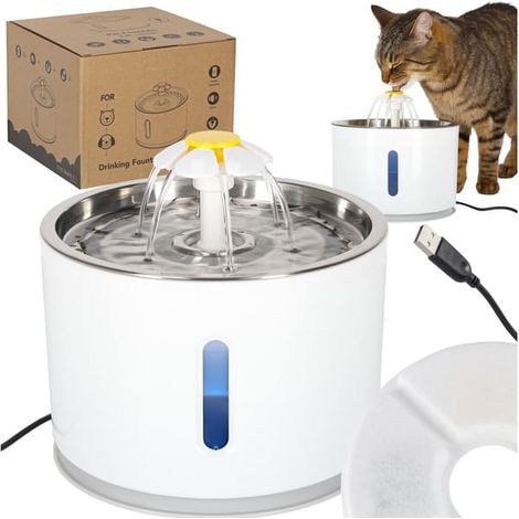 Fontaine automatique LED USB 2,4 l (1/5)