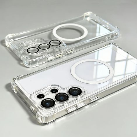 (Galaxy S24+ Blanc) Compatible avec les coques magnétiques Samsung, renforcées aux quatre coins. (1/5)