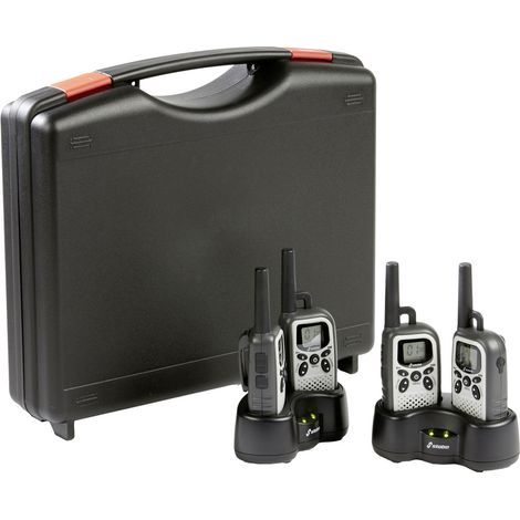 Stabo Freecomm 400 II 20444 Emetteur-récepteur PMR jeu de 4 (1/4)