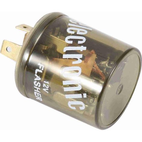 Relais clignotant électronique à LED (3 broches, 12 V, 20 A, rond) compatible avec Honda (1/5)