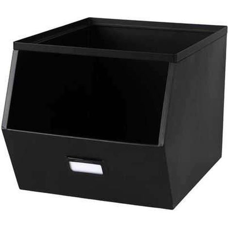 Casier de rangement en métal avec étiquette DOCK (1/2)