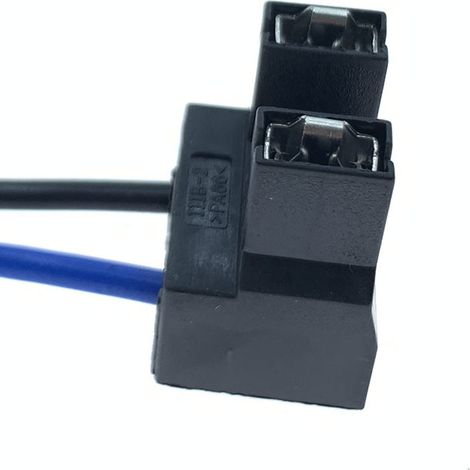 Haushaltsüblicher, hochstromfähiger, flaggenförmiger Lampenfassungsstecker, geeignet für H7-Abblendlichtlampen DJ7029C-6.3-21 (1/4)
