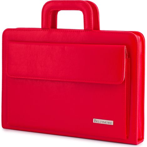 Valigetta Biwuar, organizer per la valigetta da venditore, elegante, rossa, Beltimore I63 (1/5)