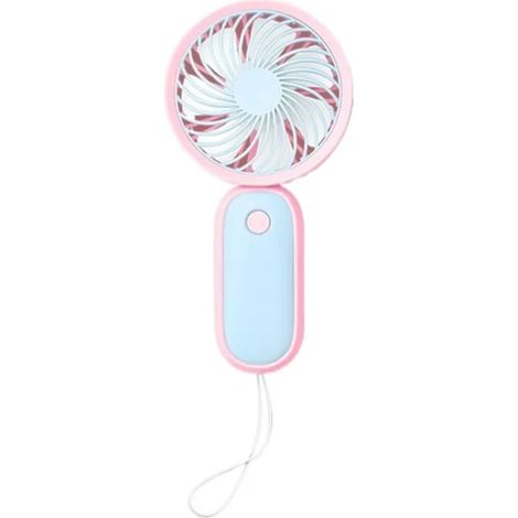 Mini ventilateur avec poignée de suspension, chargement USB, ventilateur électrique, ventilateur de poche portable et silencieux-AquaForge