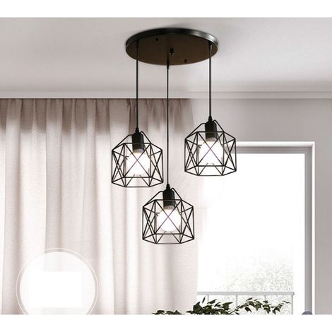 moderne et épurée de style industriel robuste petit lustre