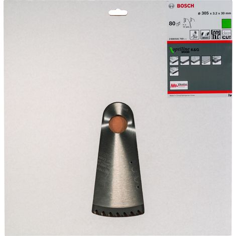 Hoja de sierra circular Optiline Wood 305 x 30 x 32 mm 80 BOSCH 2608641769