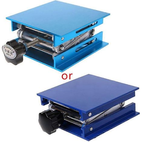 Table élévatrice pour défonceuse en aluminium 4" x 4" (2021) - Support de laboratoire pour le travail du bois et la gravure (1/5)