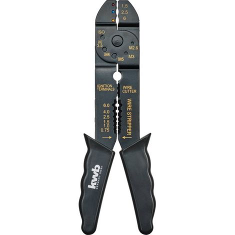 kwb 402990 Pinza crimpatrice 0.75 fino a 6 mm² (1/3)
