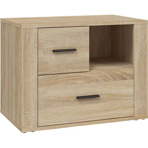 Maison Exclusive - Nachttisch Sonoma-Eiche 60x36x45 cm Holzwerkst