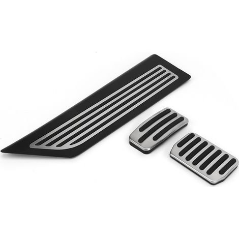 Ensemble de pédales de repose-pieds, pédale de frein, pédale d'accélérateur antidérapantes de remplacement pour Tesla Model Y 2020-2022 Type A : remplace la Tesla Model Y 2021.10 antérieure (1/5)