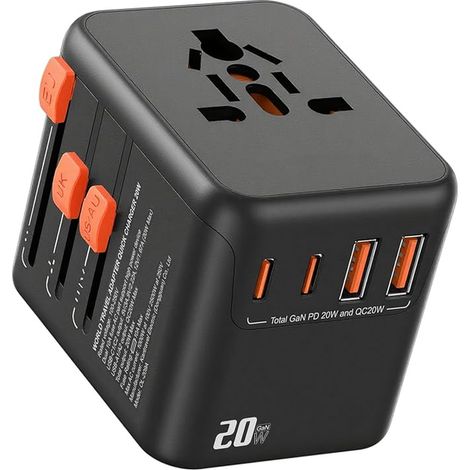 Universal Plug Adapter, Travel (1/5)